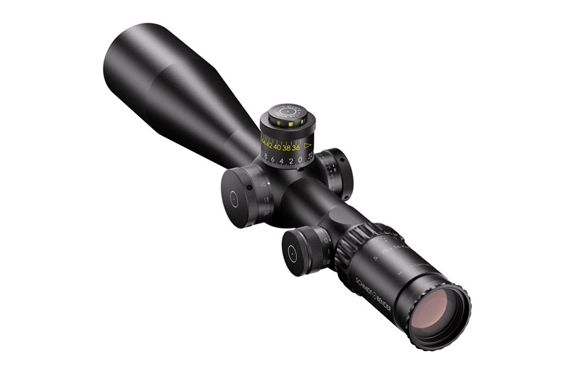 Schmidt & Bender 5-25x56 PM II LP Illuminated FFP MSR2 1cm cw DT/ST Rifle Scope
