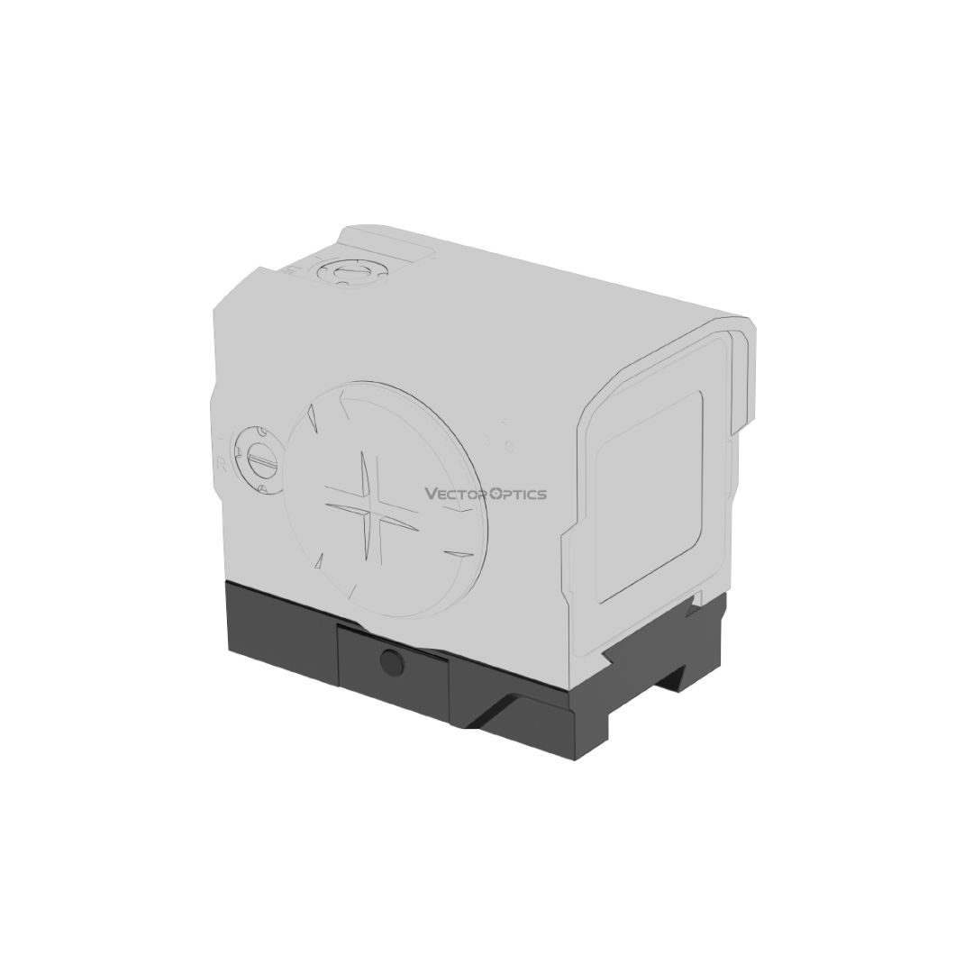 Vector Optics Enclosed Red Dot Sight Low Dovetail Mount VOD Footprint