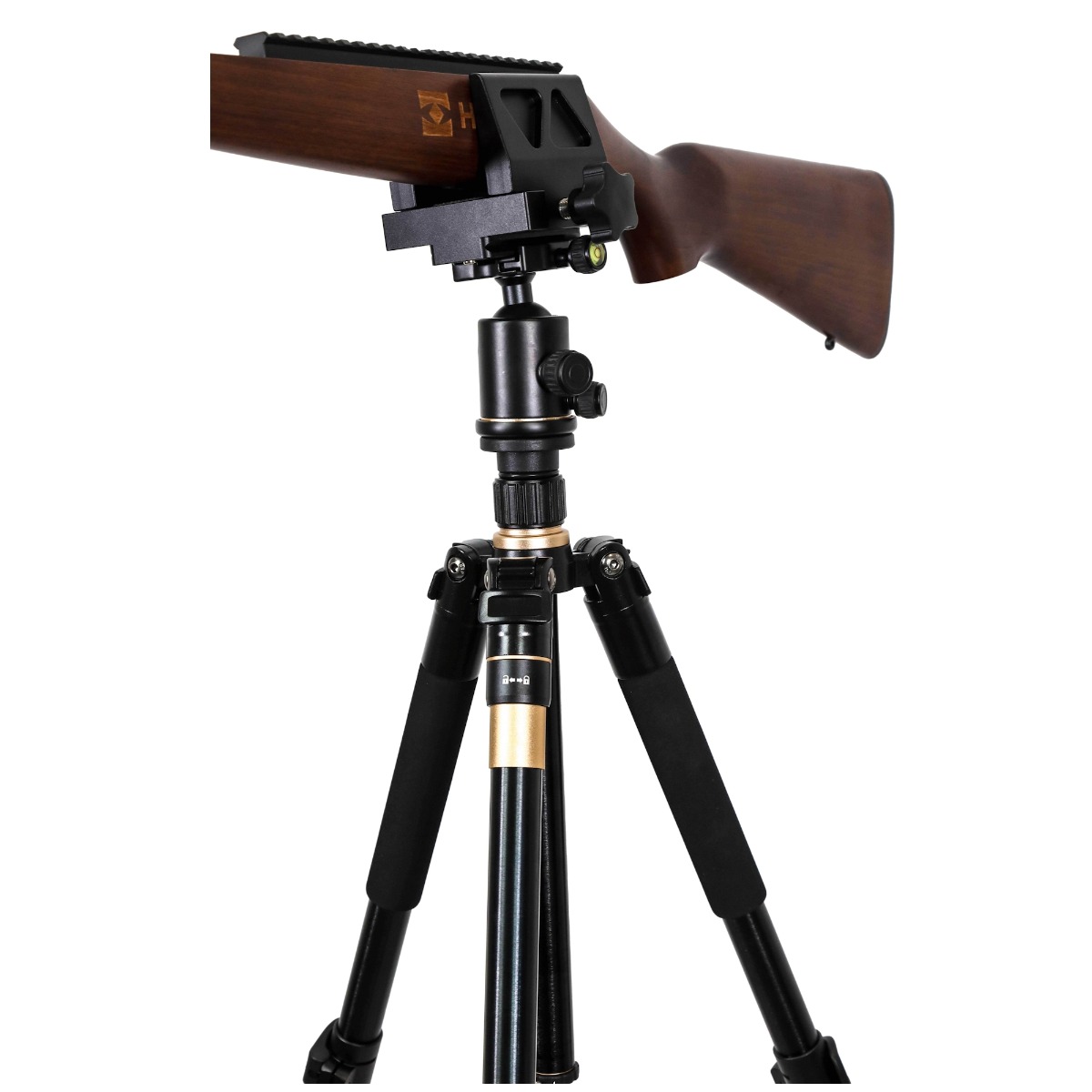 BASE Optics Ball Head Aluminium Tripod with Lightweight Arca Gun Saddle (8kg Load)
