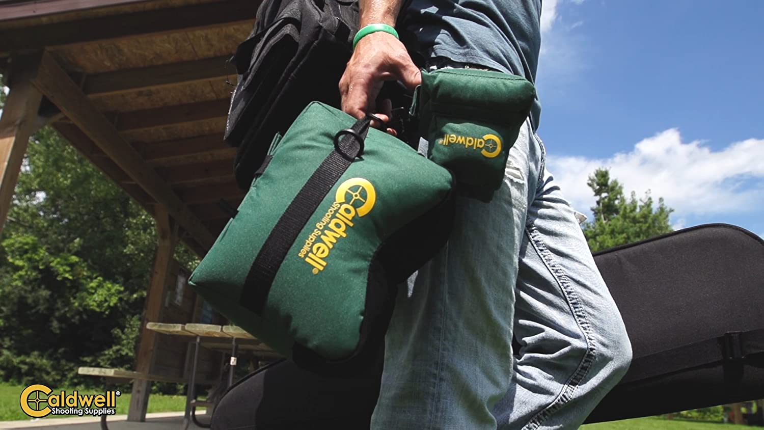 WIN A: Caldwell Deadshot Shooting Bags Front and Rear Filled Set