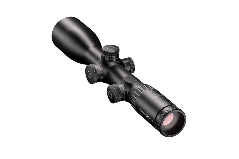 Ex-Demo Schmidt & Bender Polar T96 3-12x54 SFP Illuminated D7 1cm cw ASV H // BDC H Side Focus Rifle Scope - EXD287