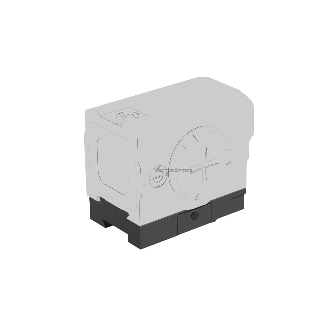 Vector Optics Enclosed Red Dot Sight Low Dovetail Mount VOD Footprint