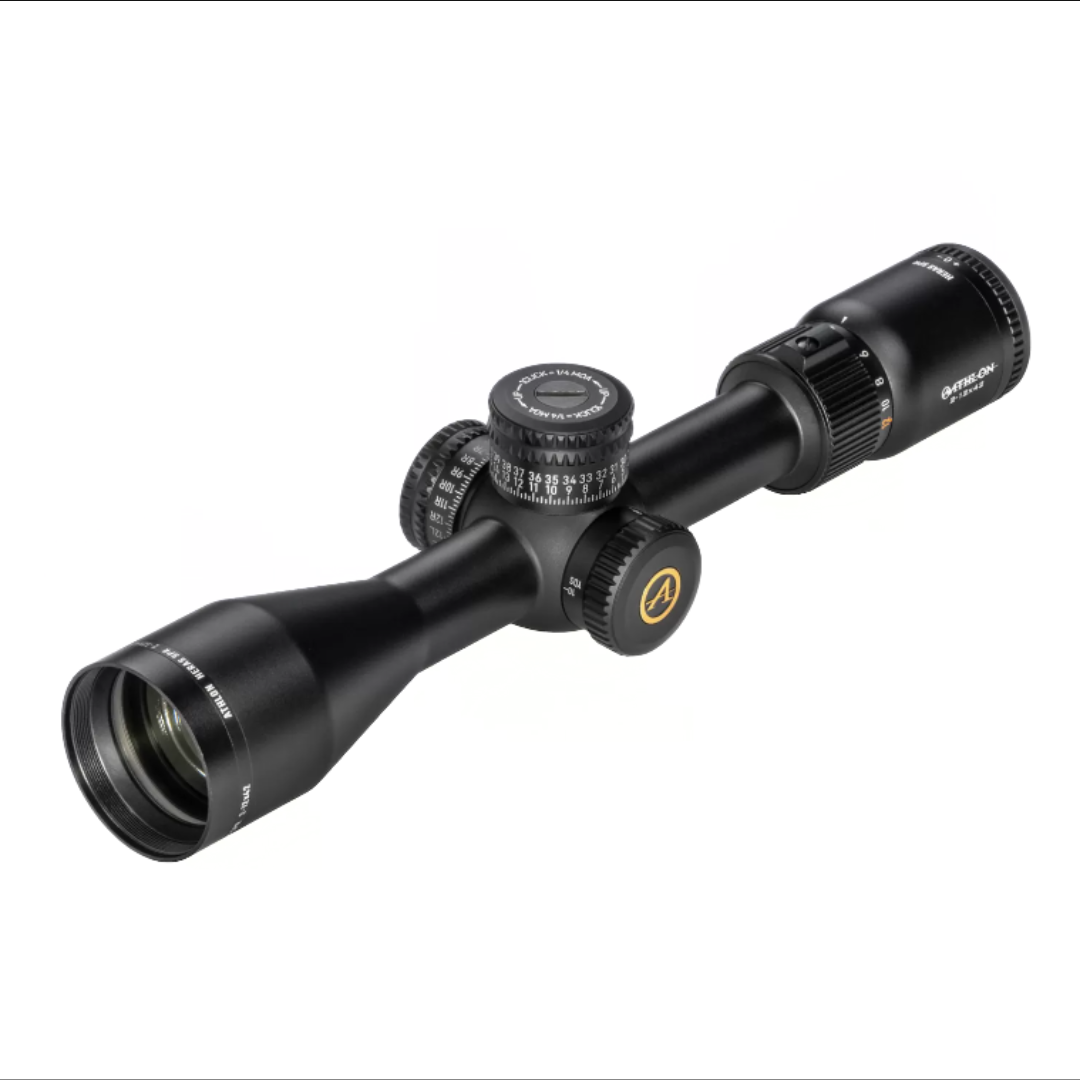 Athlon Heras SPR 2-12x42 SFP Side Focus Non-IR AAGR1 0.25MOA 1" Rifle Scope