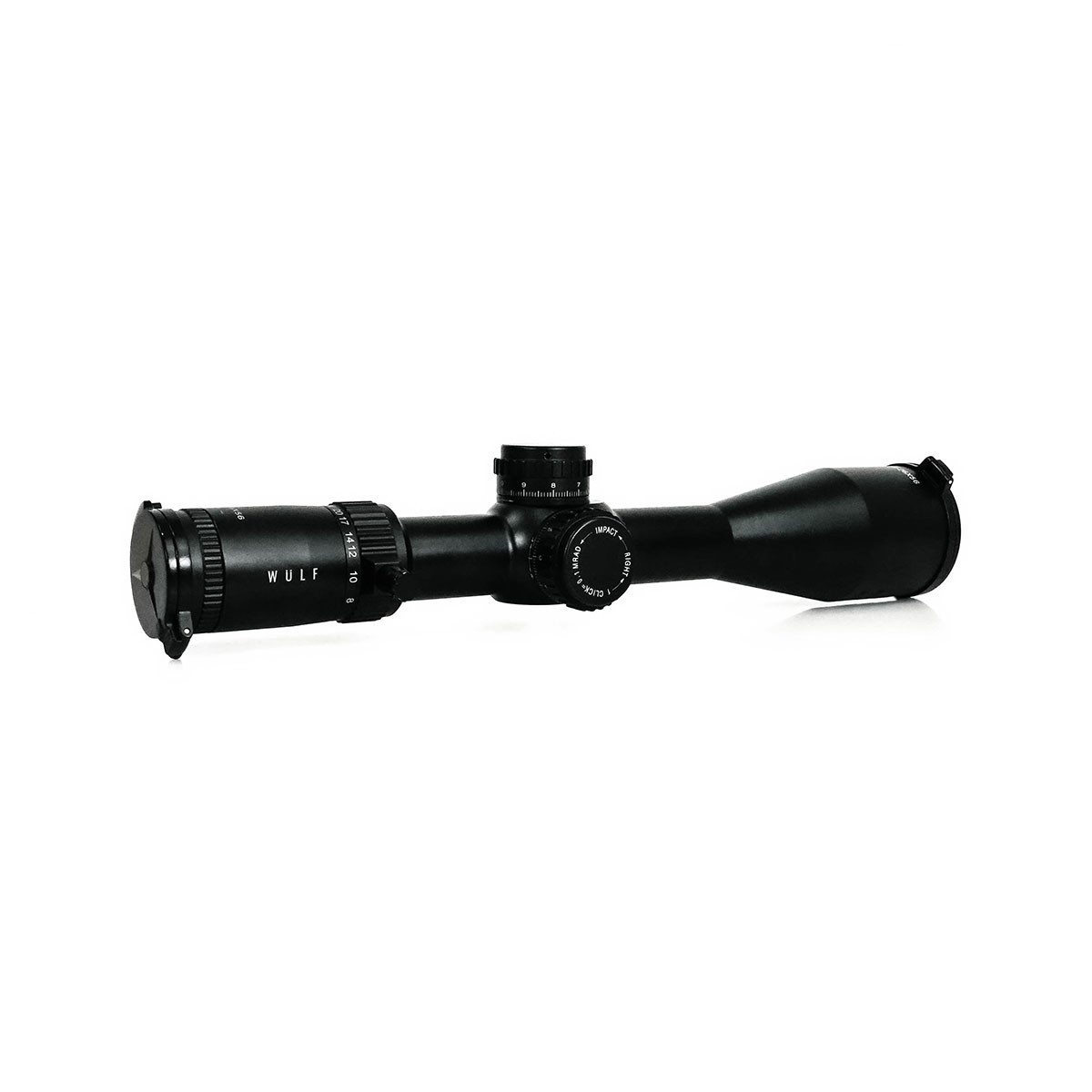 Preowned WULF Defender 4.8-26x56 FFP Illuminated W-MIL3 ZTL 0.1 MRAD Rifle Scope - PO652