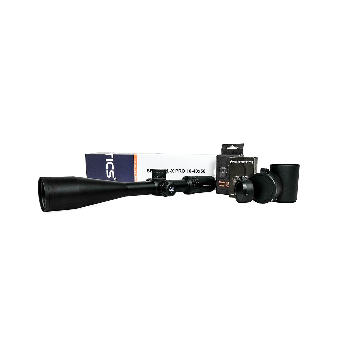 Ex-Demo Vector Optics Sentinel-X Pro 10-40x50 SFP Illuminated COM-25M 1/8 MOA 30mm Zero Stop Rifle Scope - EXD359