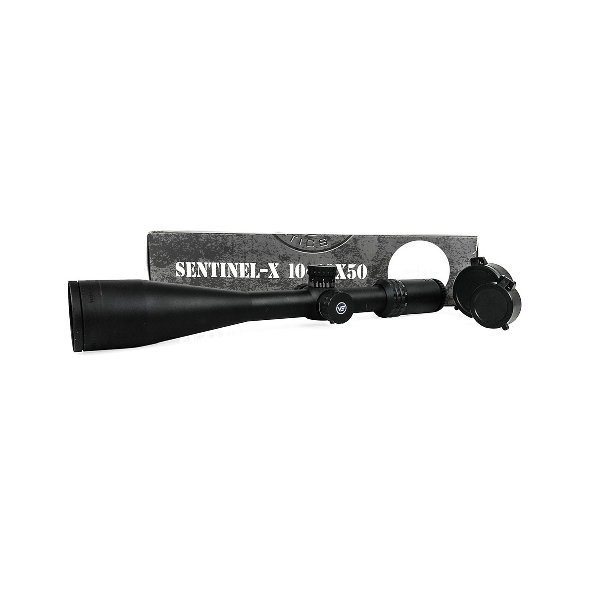 Ex-Demo Vector Sentinel-X 10-40x50 SFP Non Illuminated COM-25M Benchrest 30mm Zero Stop 1/8 MOA Rifle Scope - EXD367