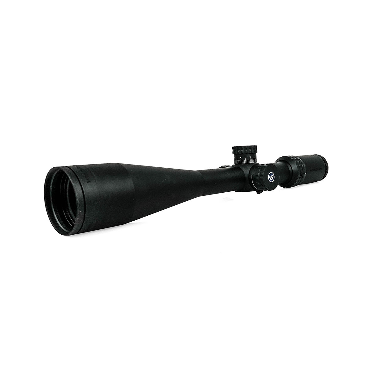 Ex-Demo Vector Sentinel-X 10-40x50 SFP Non Illuminated COM-25M Benchrest 30mm Zero Stop 1/8 MOA Rifle Scope - EXD367