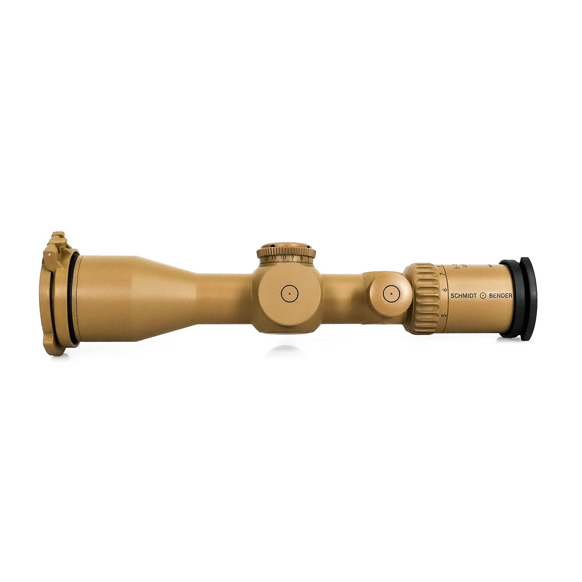 Ex-Demo A.I. Schmidt & Bender PM II TAN 5-20x50 Ultra Short FFP Illuminated H2CMR 0.1 MRAD ccw ST MTC LT/ ST ZC CT Rifle Scope - EXD340