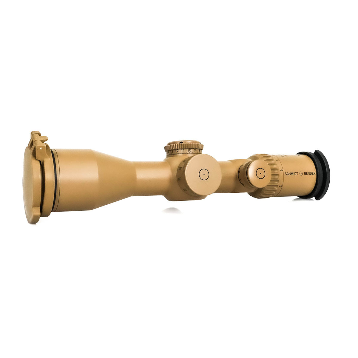 Ex-Demo A.I. Schmidt & Bender PM II TAN 5-20x50 Ultra Short FFP Illuminated H2CMR 0.1 MRAD ccw ST MTC LT/ ST ZC CT Rifle Scope - EXD340