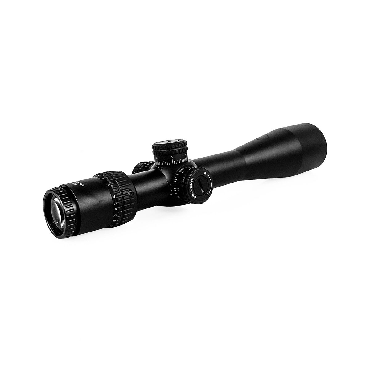 Ex-Demo ELLTECH UCS 6-24x44 FFP MR1X 0.1 MRAD Illuminated Rifle Scope + WULF 30mm/1 inch Picatinny Mount - EXDEM-0105
