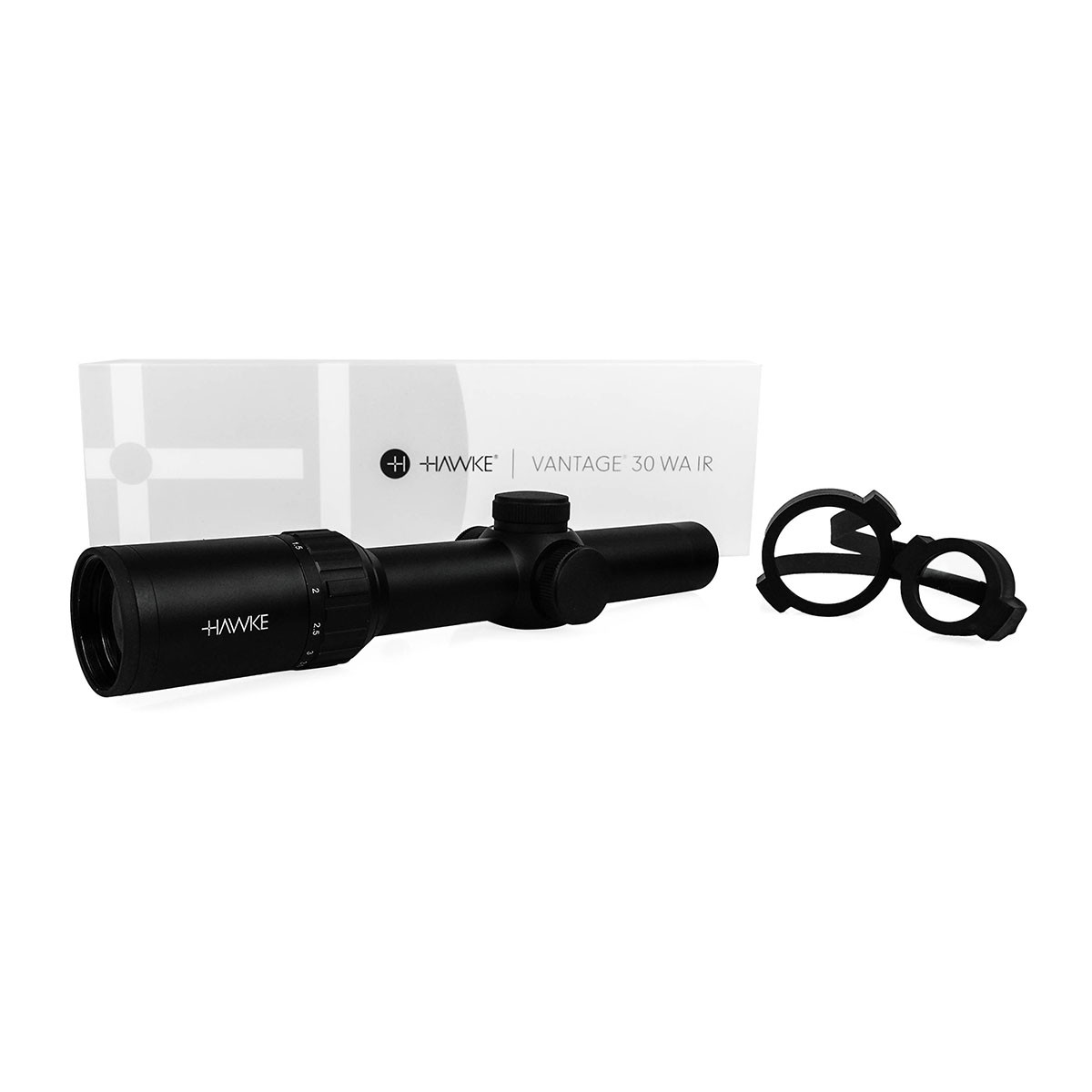 Preowned Hawke Vantage 30 WA 1-4x24 L4A Dot Rifle Scope - PO471