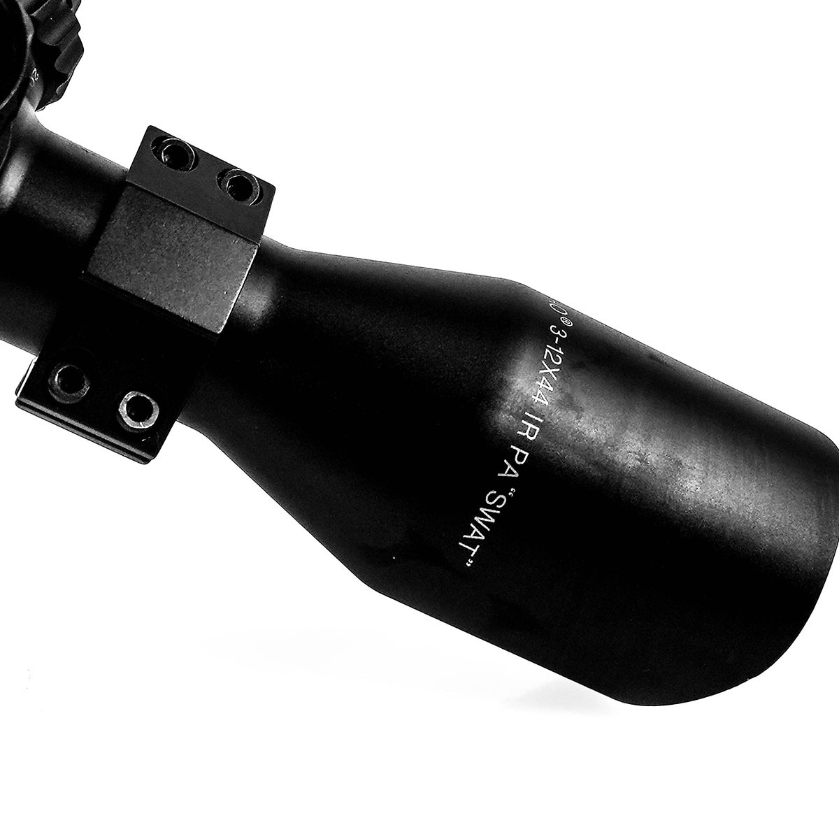 Ex-Demo PAO Topaz 3-12x44 Illuminated SFP Mil-Dot PA MK II Compact "Swat" Rifle Scope - EXD214