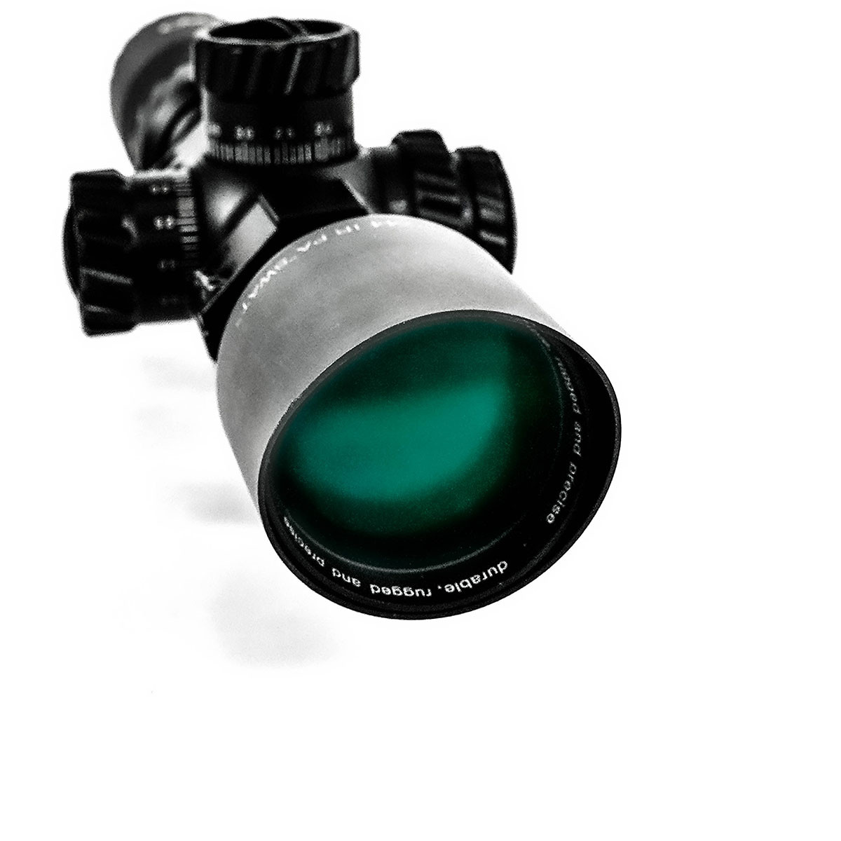 Ex-Demo PAO Topaz 3-12x44 Illuminated SFP Mil-Dot PA MK II Compact "Swat" Rifle Scope - EXD214