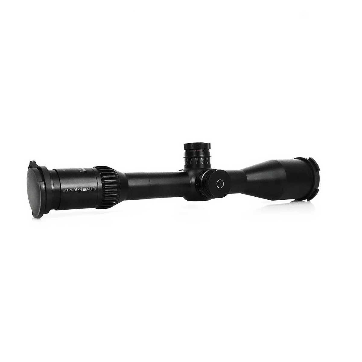 Preowned Schmidt & Bender PM II High Power 3-27x56 LP T3 1cm cw DT MTC LT/ST ZS LT Rifle Scope - PO395