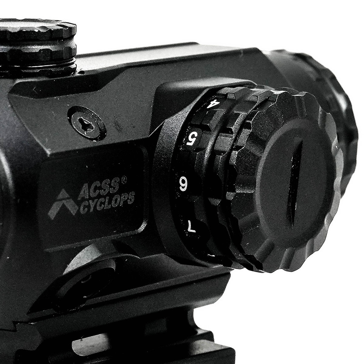 Preowned Primary Arms SLx Compact  ACSS Cyclops Reticle 1x20mm Prism Scope - PO717