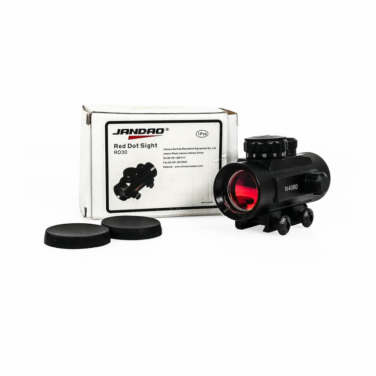 Preowned Jandao 1x30 Red Dot Sight for Crossbows (3 dot ret) - PO722