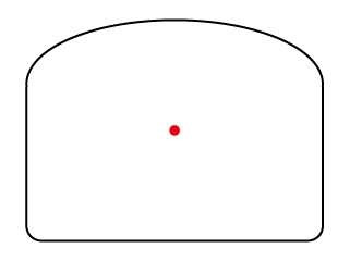 German Precision Optics SPECTRA 1x20i Red Pistol Dot w/ Picatinny Base