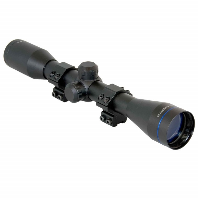 WIN A: AGS Cobalt 4x40 25mm Mil Dot Reticle 35 yard Parallax Rifle Scope w/ Dovetail Mount Rings
