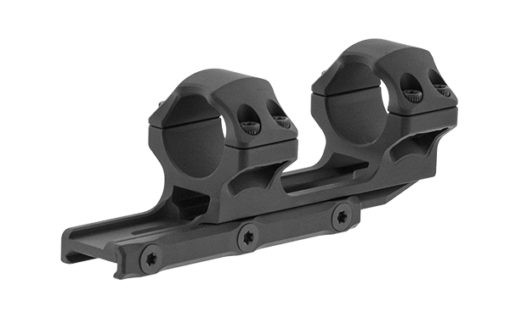 UTG ACCU-SYNC 1" Medium Profile 34mm Offset Picatinny Rings, Black