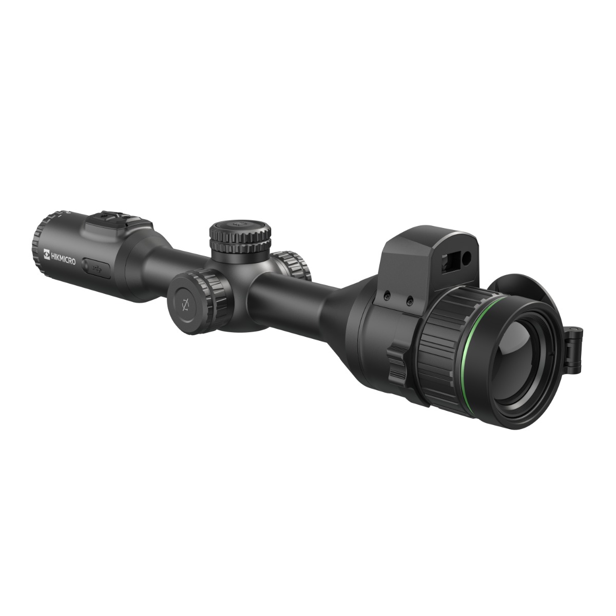 **Factory Refurb** HIKMICRO Alpex 4K A50EL LRF Digital Day & Night Rifle Scope w/ Ballistics Calculator - 50mm UHD Sensor 3840x2160px - FR39