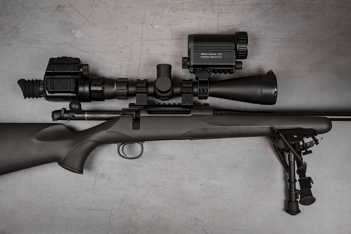 OPTICS DRAWS - WIN: WULF Night Vision Rear Scope Add On & IR Illuminator