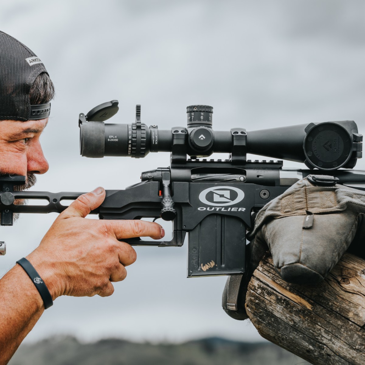 Arken Optics EPL4 6-24x50 FFP VHR MIL Illuminated Rifle Scope