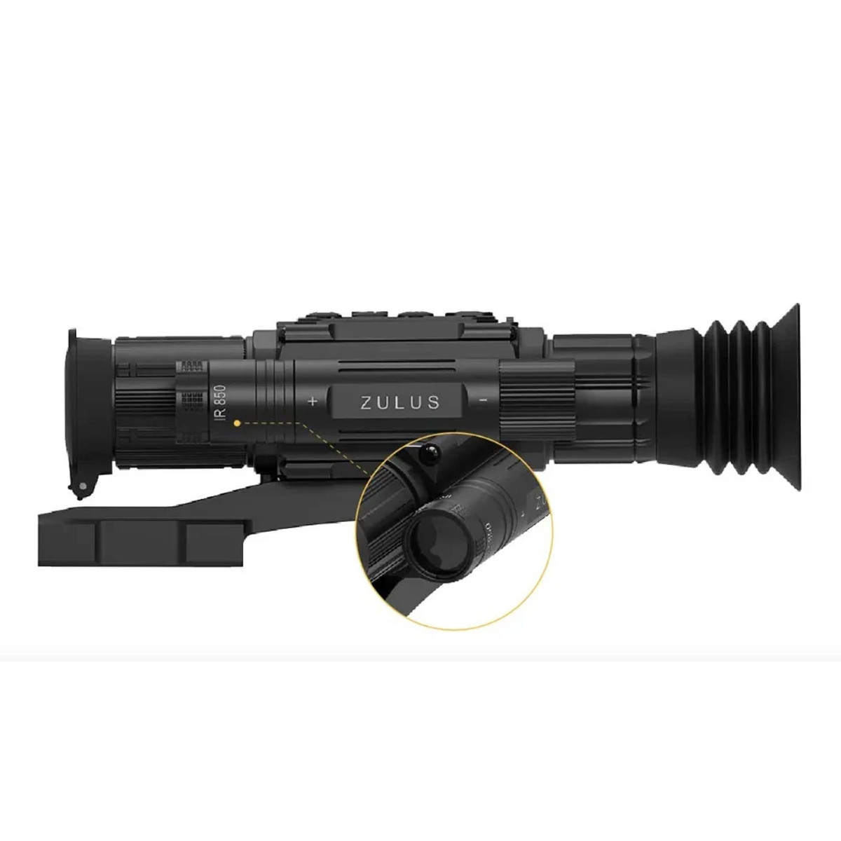 Arken Optics ZULUS HD 5-20X Digital Night Vision Scope (Picatinny Rail Included)