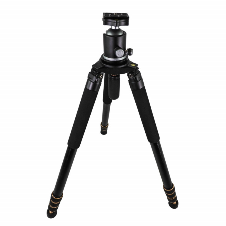 BASE Optics Heavy Duty Pan and Swivel Tripod w/ Ball Head and Saddle Clamp (18kg Load)