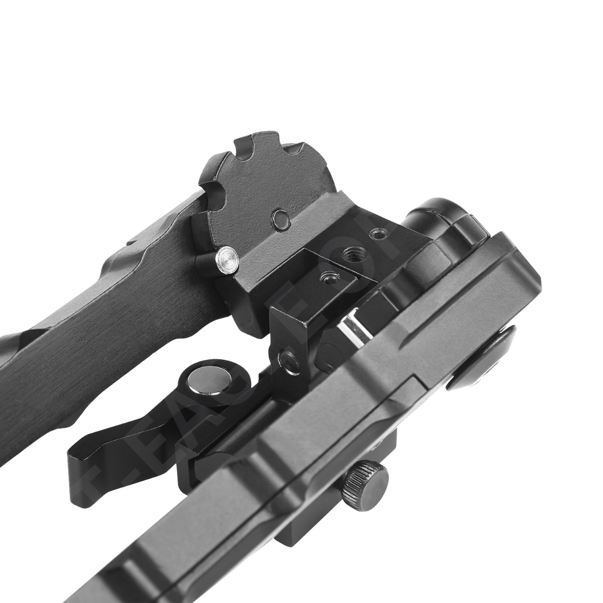 T-Eagle H9 Aluminium 6-9 Inch Adjustable Swivel Notched Leg Bipod with Picatinny Mount
