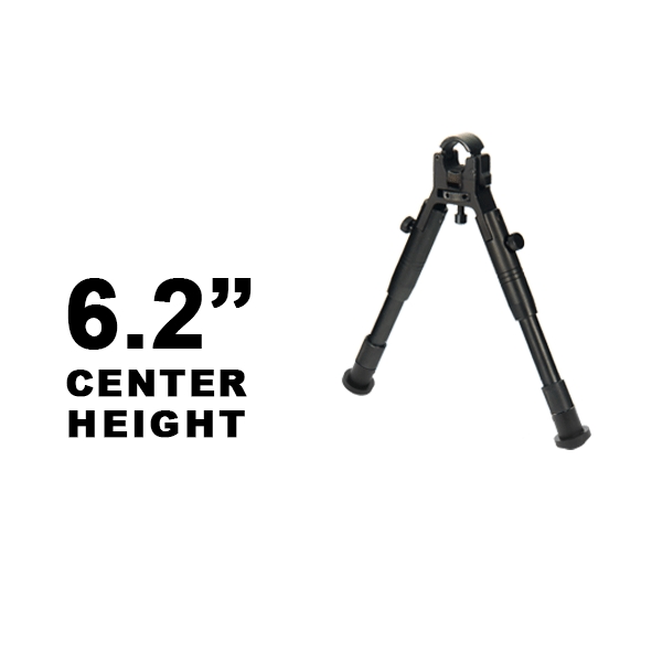 Leapers UTG Clamp-On Bipod - 6.2"-6.7" Center Height