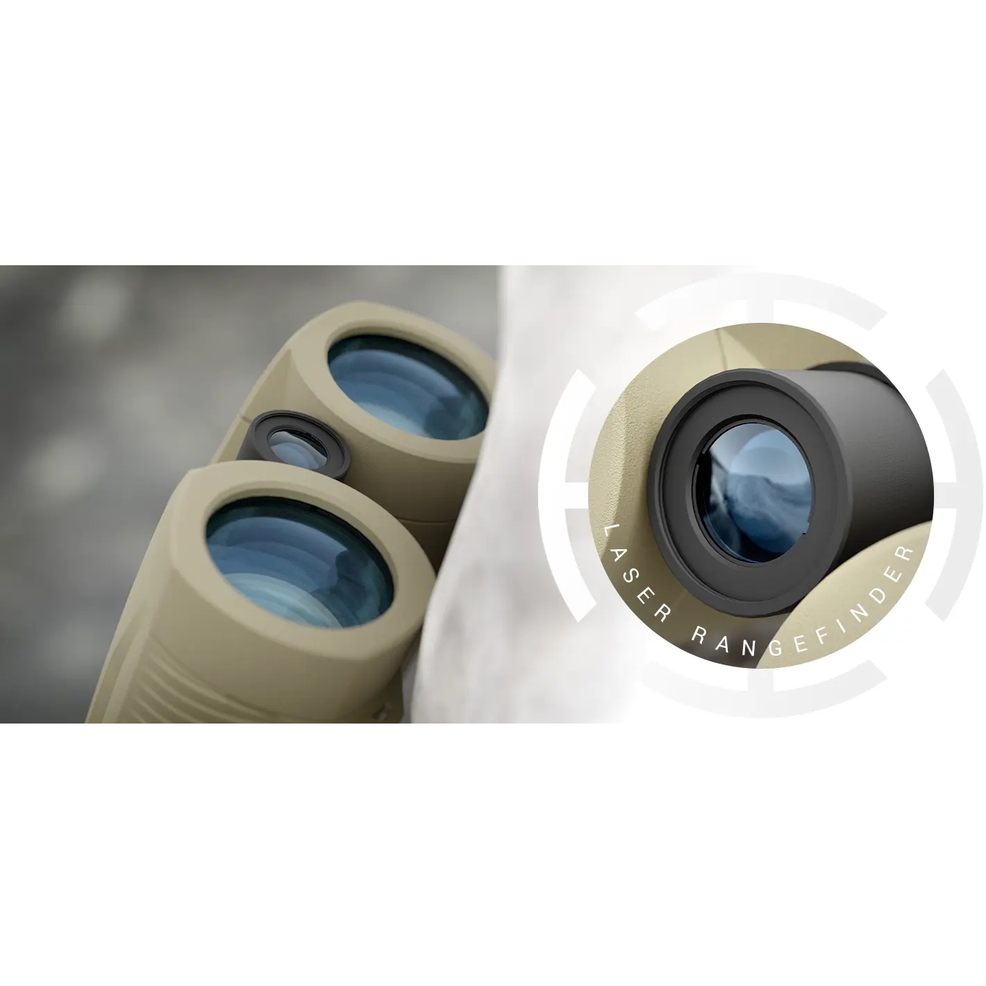 ATN 10x42 LaserBallistics 3000 Laser Rangefinding Binoculars