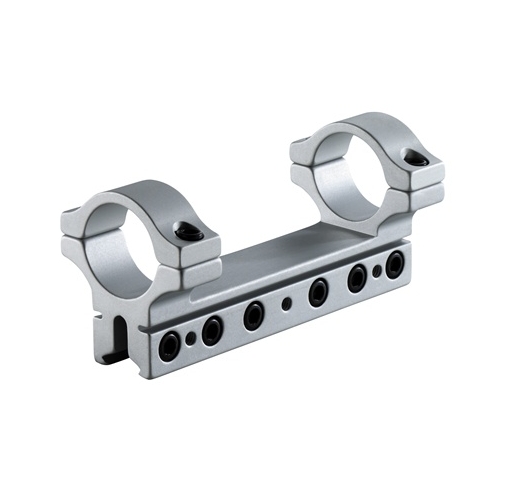 BKL-260 1 inch 1 Piece 4' Long Unitised Dovetail Scope Mount - Silver