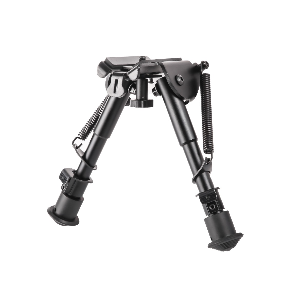 T-Eagle LD-6 Aluminium 6-9 Inch Adjustable Notched Leg Bipod with Bracket
