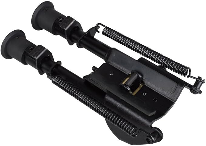 T-Eagle HDLG-6 Aluminium 6-9 Inch Smooth-Leg Bipod with Picatinny Mount