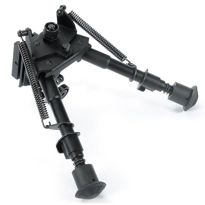 T-Eagle BTLG-6 Aluminium 6-9 Inch Smooth-Leg Bipod with Picatinny Mount