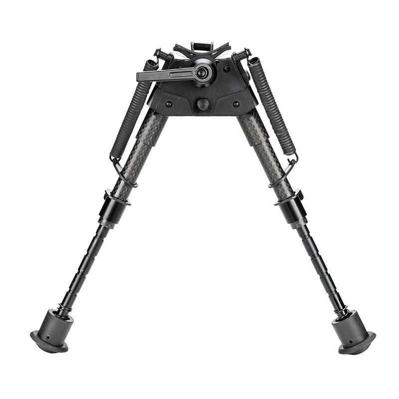 T-Eagle TXWBT-6 Carbon Fiber / Aluminium 6-9 Inch Notched Leg Bipod with Picatinny Mount