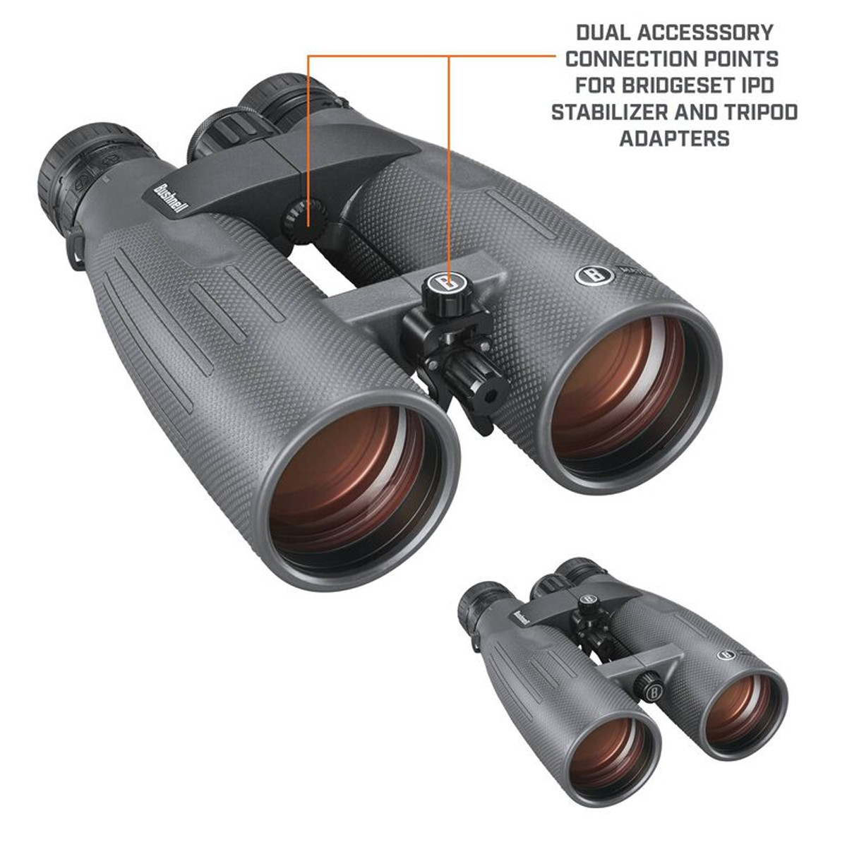 Bushnell Match Pro ED 15x56 Abbe Konig Binoculars - Black