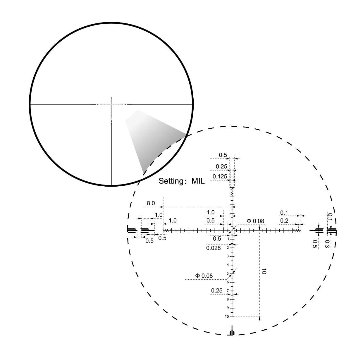 Vector Optics Orion Pro MAX 4-16x44 FFP HD VOR-4 1/10MIL 30mm Rifle Scope