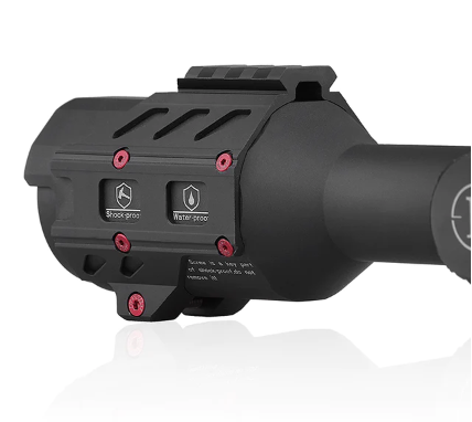 Discovery Optics HS 4-16X44 Non- Illuminated SFAI FFP 1/4 MOA Rifle Scope with Rings