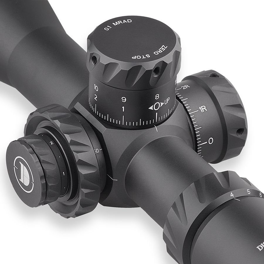 Discovery Optics HD 4-24x50 SF Illuminated FFP Zero Stop Rifle Scope