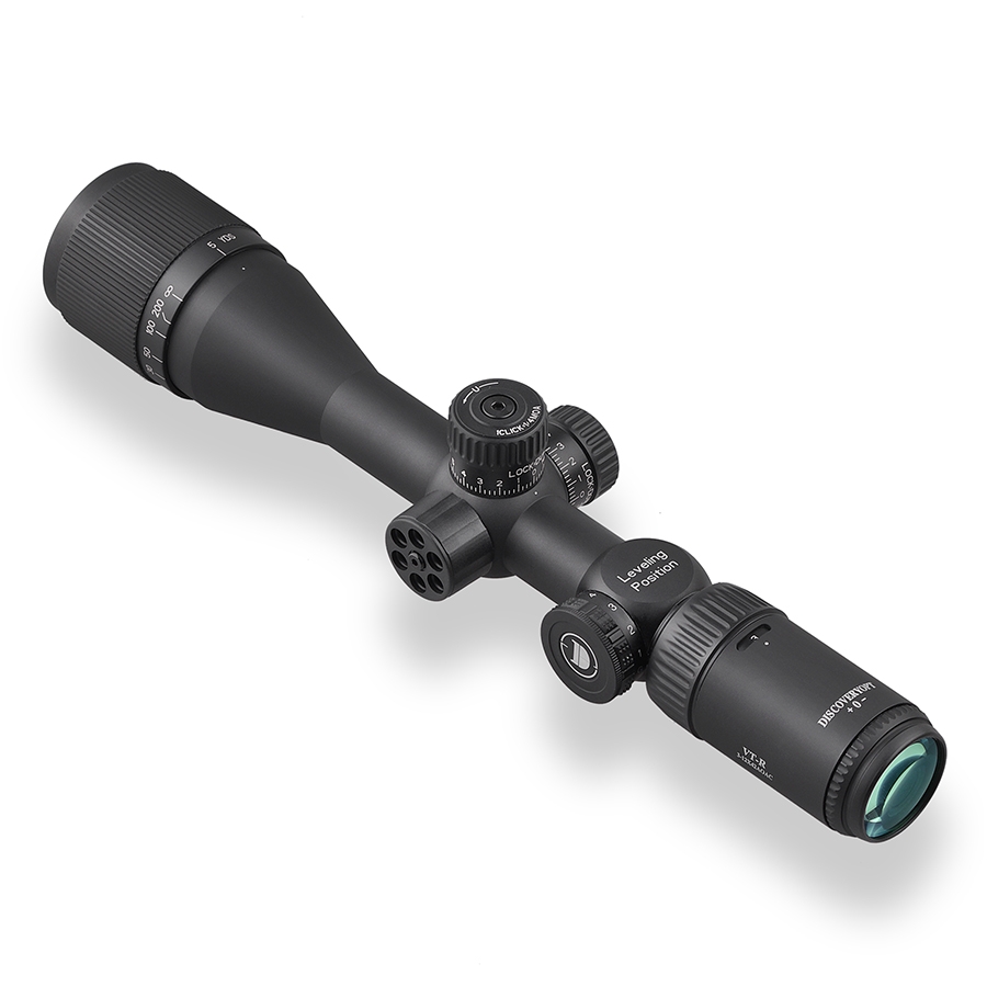 Discovery Optics VT-R 3-12x42 AOAC Illuminated SFP Rifle Scope w/ Free Dovetail Mounts
