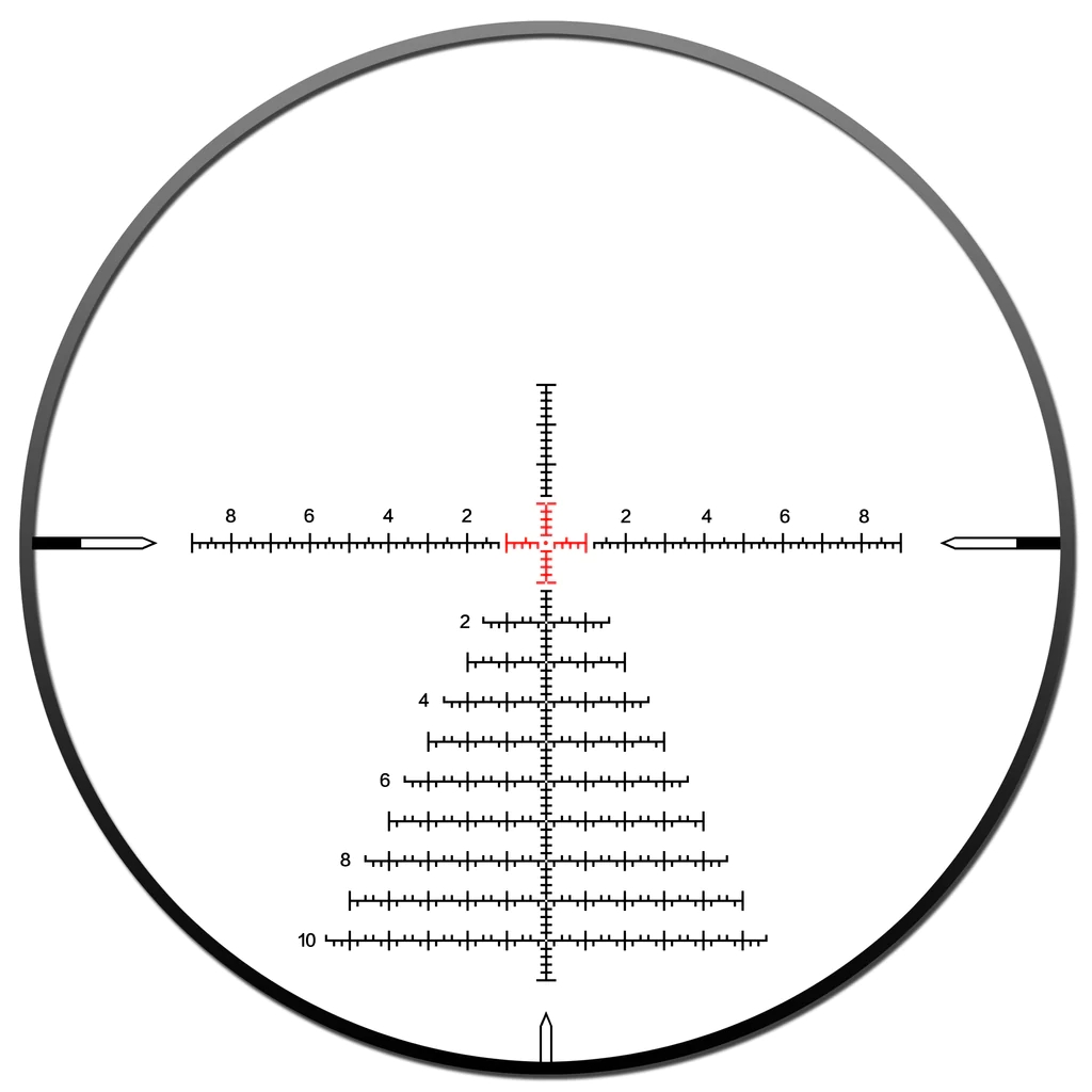 Discovery Optics ED-PRS Gen II 5-25x56 FFP Illuminated Side Focus Rifle Scope
