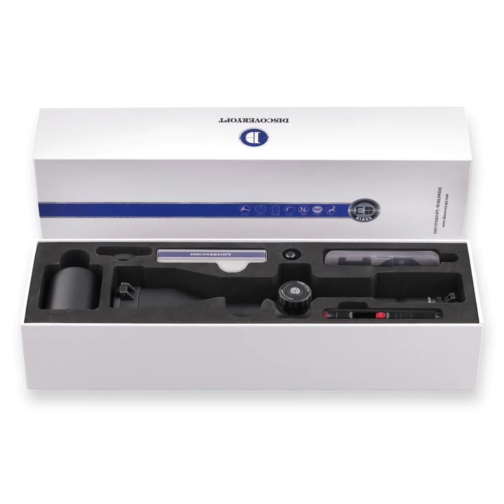 Discovery Optics ED-PRS Gen II 5-25x56 FFP Illuminated Side Focus Rifle Scope