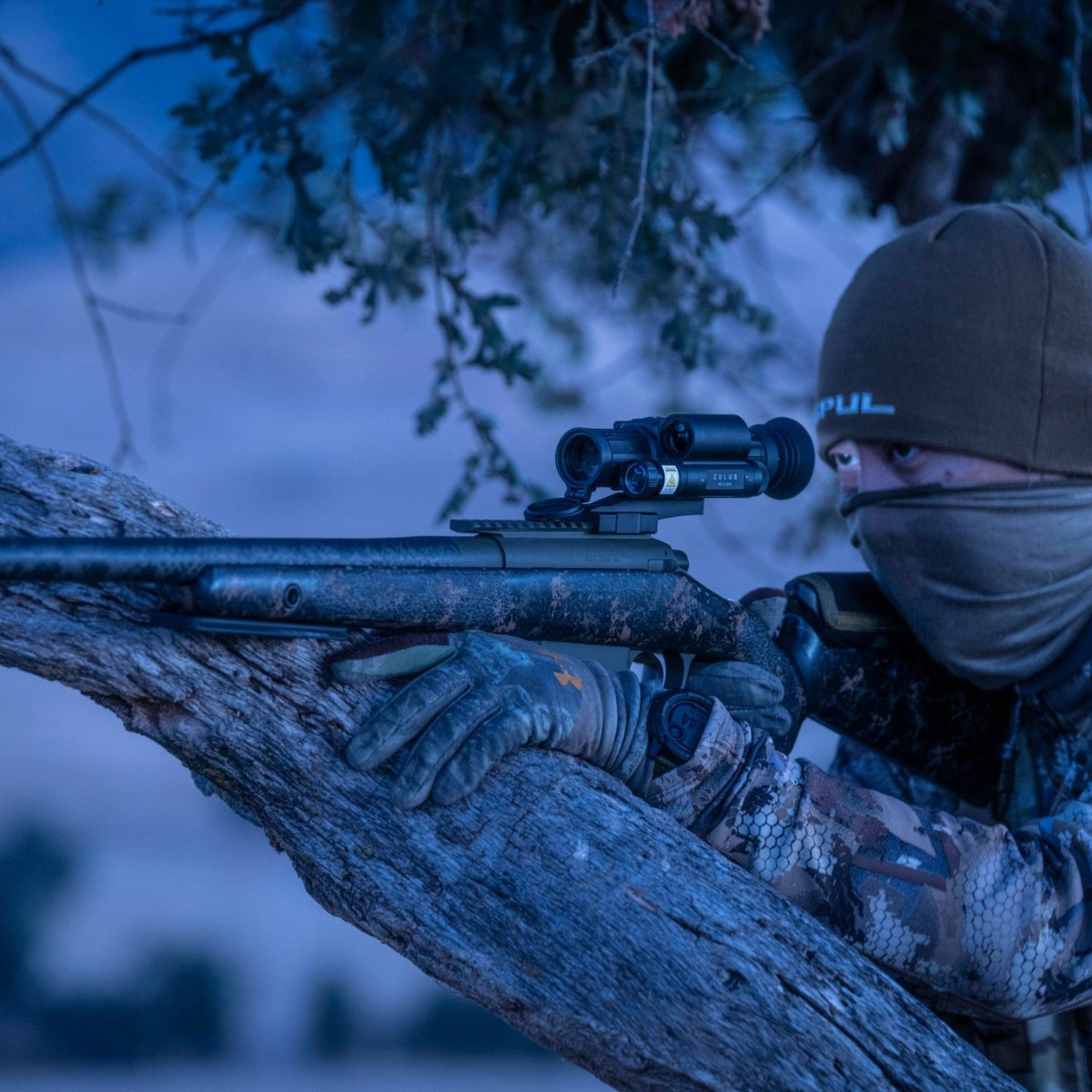 WIN A: DNT Optics ZULUS HD 5-20X Digital Night Vision Scope With LRF And Ballistic Calculator + PM20L 20MOA Picatinny Rail 