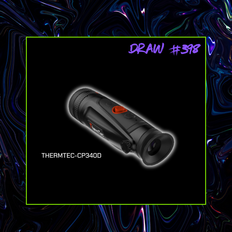 WIN A: ThermTec Cyclops D-series CP340D 384x288 12um 25mk 20/40 Dual-FOV Thermal Handheld Monocular