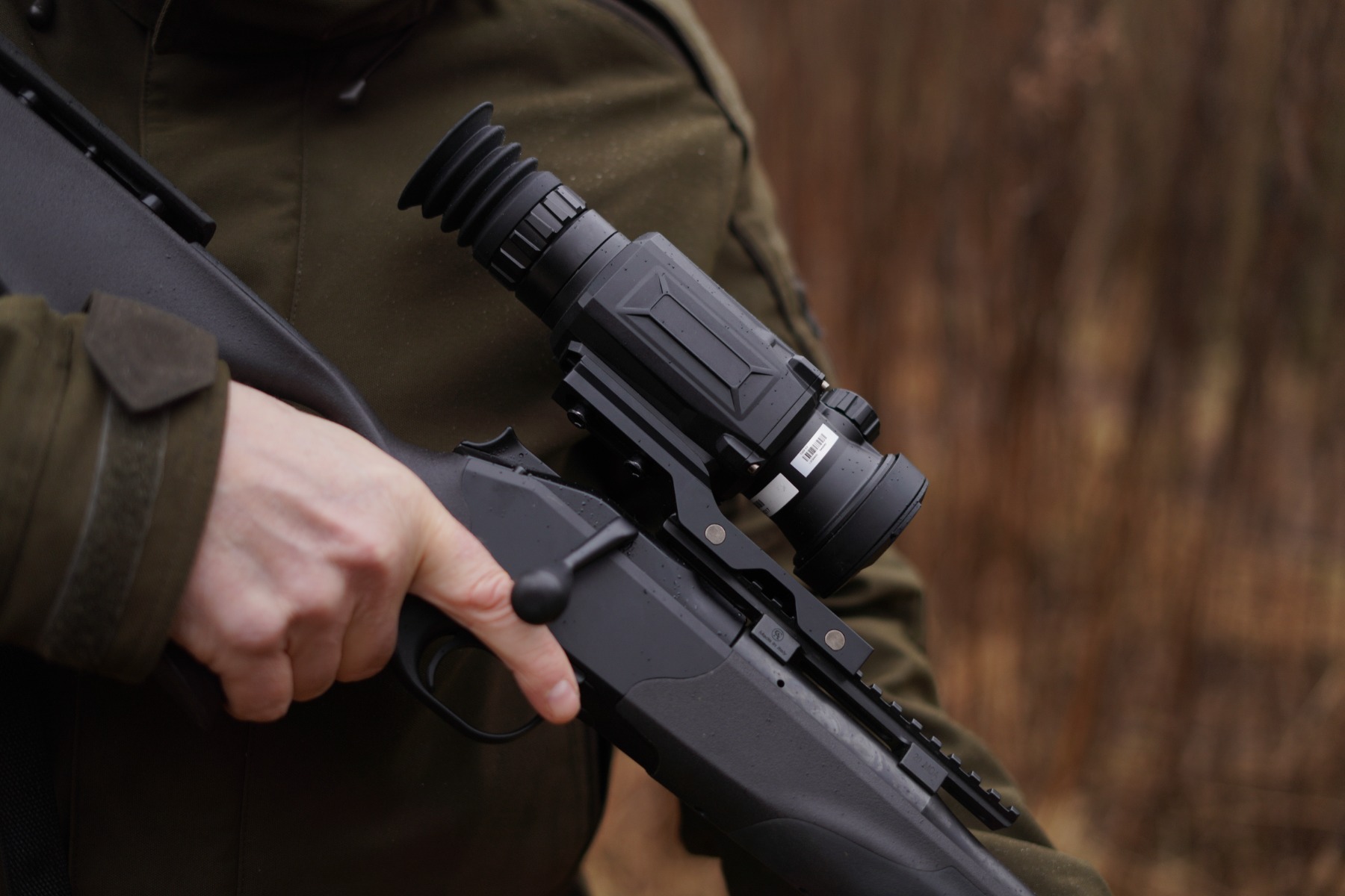 HIKMICRO Thunder 2.0 2.5x 19mm 35mK 256x192px 12µm Smart Thermal Weapon Scope with Rail
