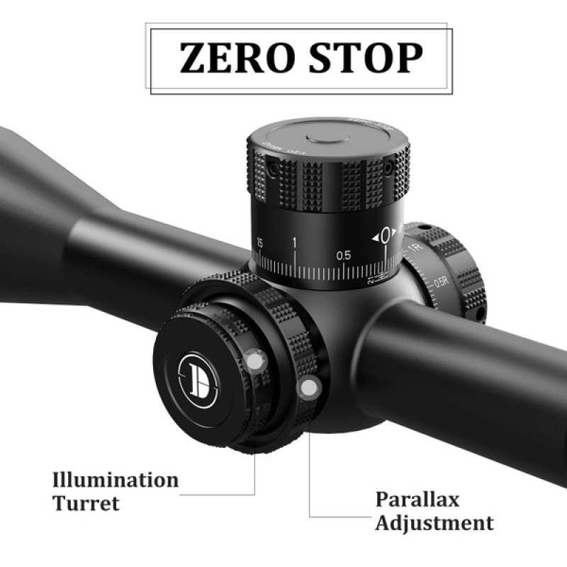 Discovery Optics ED-ELR 5-40X56SFIR FFP 1/20MRAD Zerostop 35mm Rifle Scope