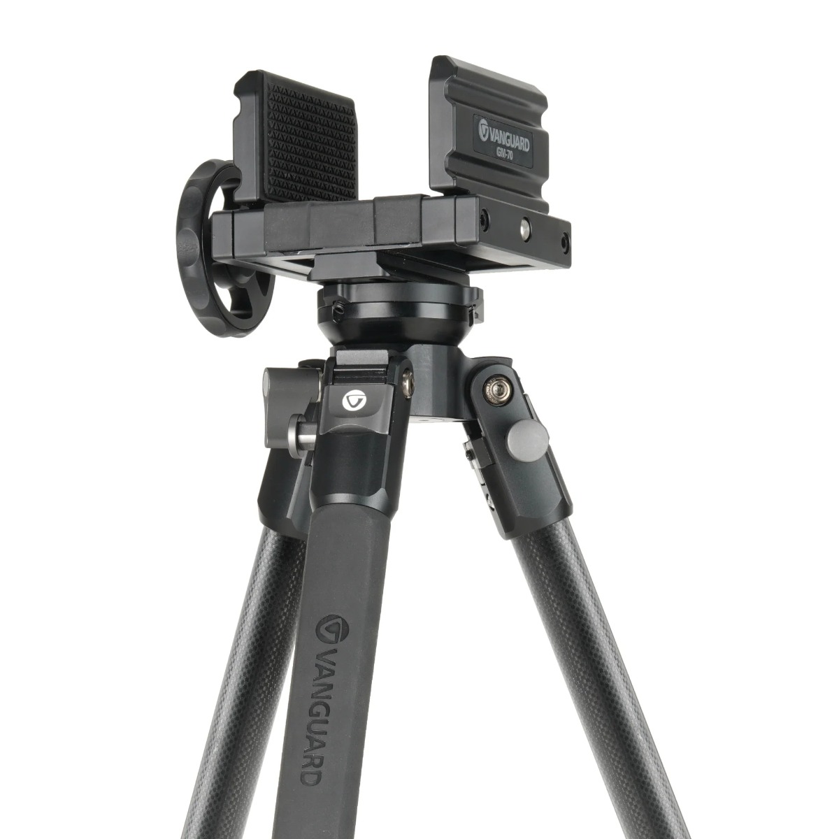 Vanguard Endeavor L 263CGM Carbon Fibre Levelling Shooting Rest With Rifle GM-70 Clamp