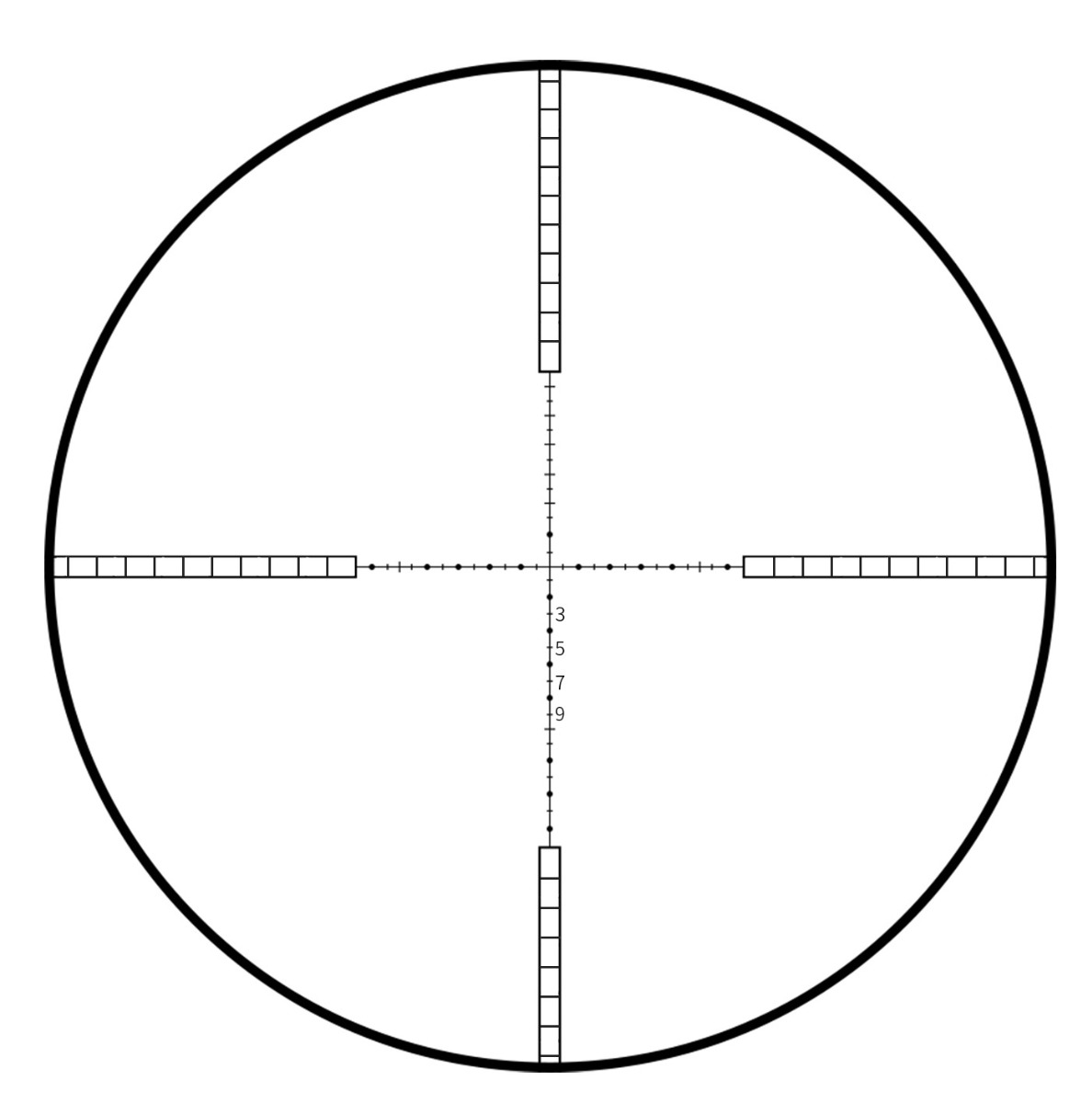 T-Eagle ER 1-6x24 Illuminated SFP MOA WA 1/2 MOA Rifle Scope with Rings - Black