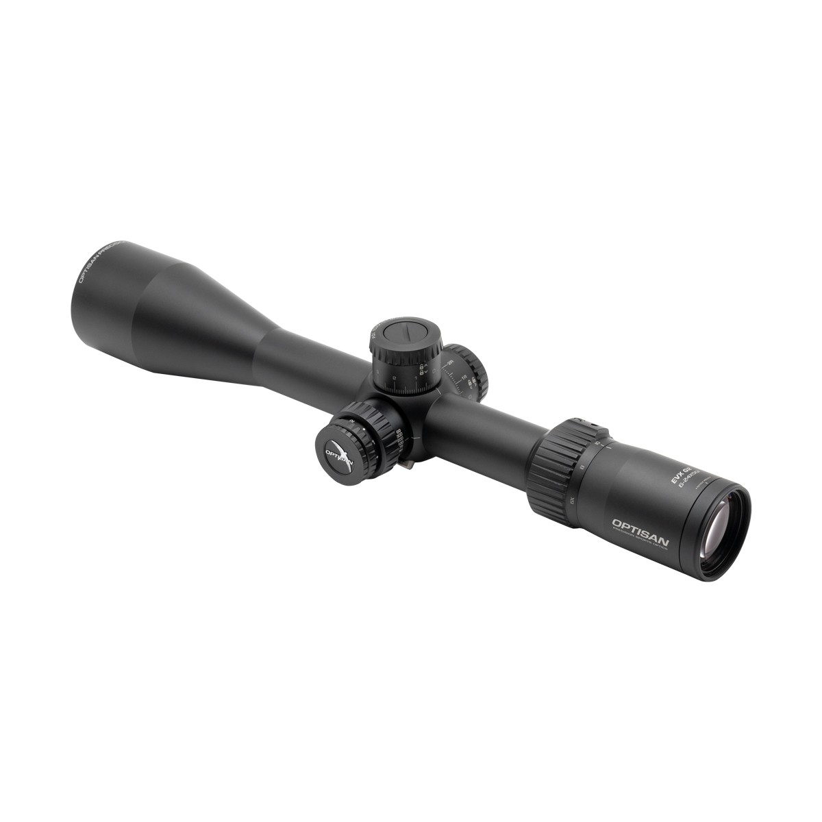 Ex-Demo Optisan EVX Gen II 6-24X50 SFP Illuminated MHP10i 0.1 MRAD LT Rifle Scope - EXD289